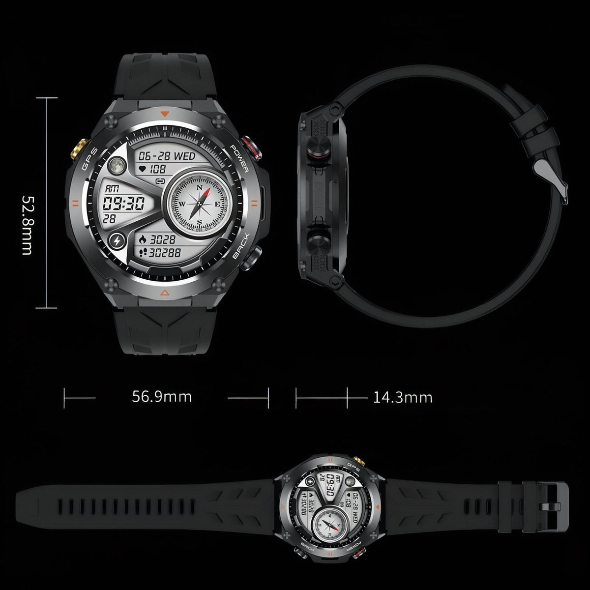 Montre GPS pour randonnée pédestre connectée et robuste | Esprit Baroudeur