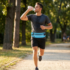 Ceinture de trail running avec bande réfléchissante | Esprit Baroudeur