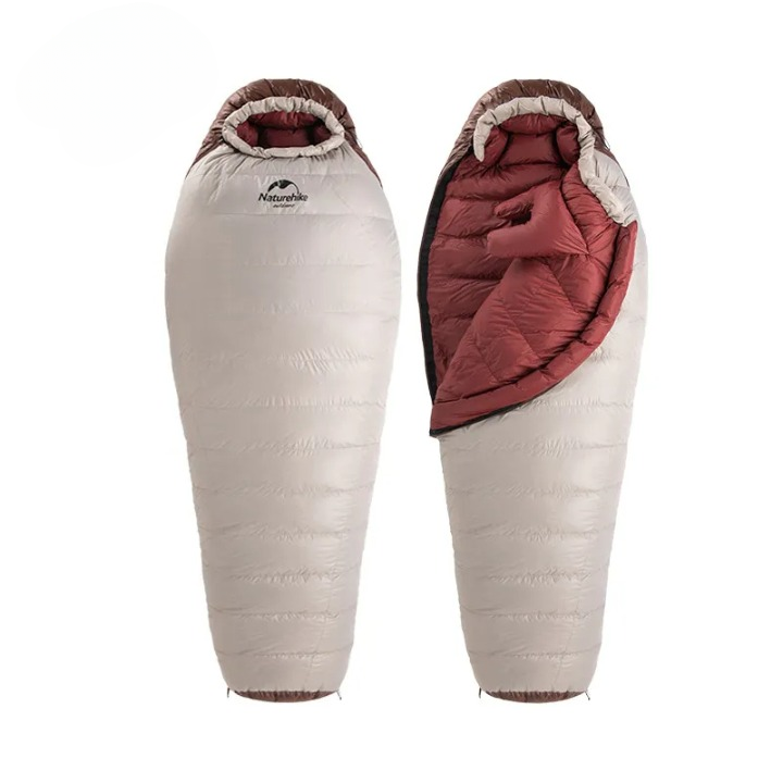 Sac de couchage chaud et léger 5°C en duvet – Esprit Baroudeur