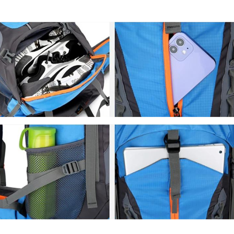 Sac à dos de randonnée 70L grande capacité trekking | Esprit Baroudeur