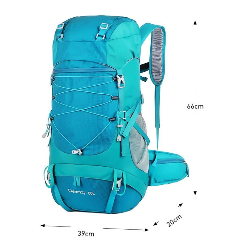 Sac à dos randonnée 60L trekking grande capacité | Esprit Baroudeur