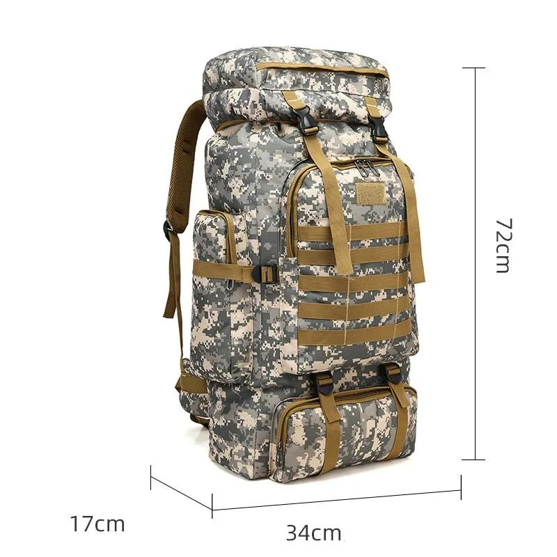 Sac à dos de randonnée 80L grande capacité trekking | Esprit Baroudeur