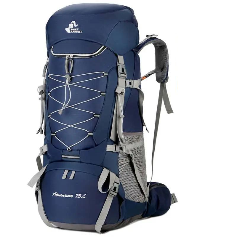 Sac à dos trekking 75L grande randonnée avec armature | Esprit Baroudeur