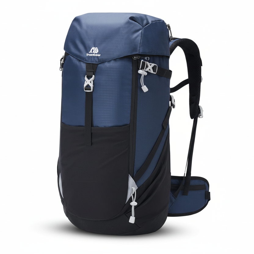 Sac à dos trekking imperméable grande capacité 50L-Esprit-Baroudeur