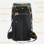 Sac à dos trekking imperméable grande capacité 50L